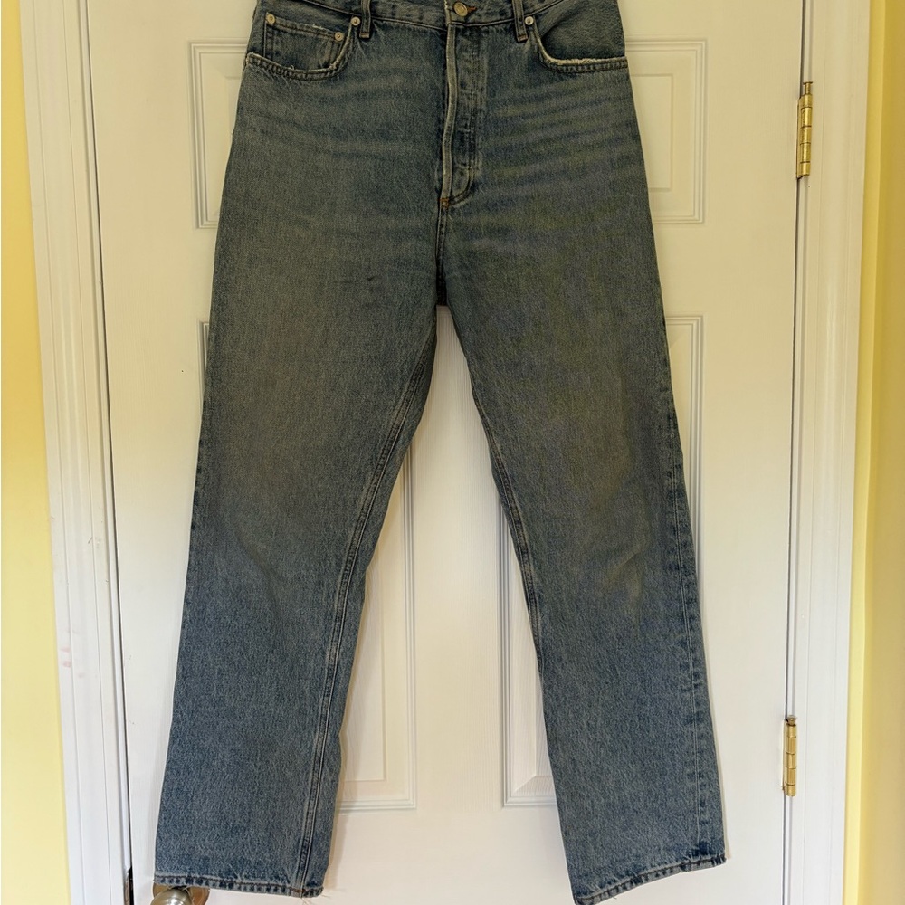 AGOLDE 90’s Pinch Waist High Rise Straight Jeans